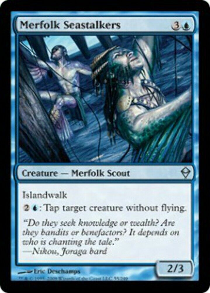 Merfolk Seastalkers Zendikar - MTG