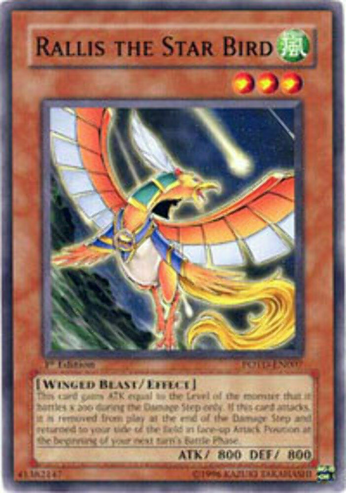 Rallis the Star Bird - POTD-EN007 - Common - Unlimited Edition - YuGiOh
