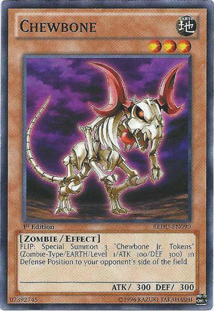 Chewbone - REDU-EN090 - Common - Unlimited Edition - YuGiOh