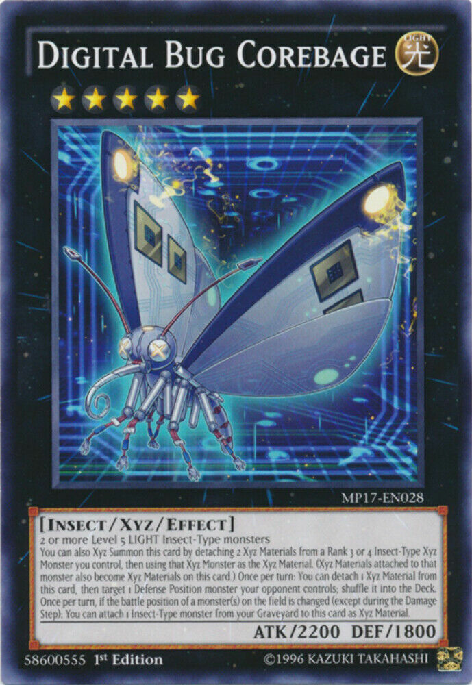 Digital Bug Corebage - MP17-EN028 - Common - 1st Edition - YuGiOh