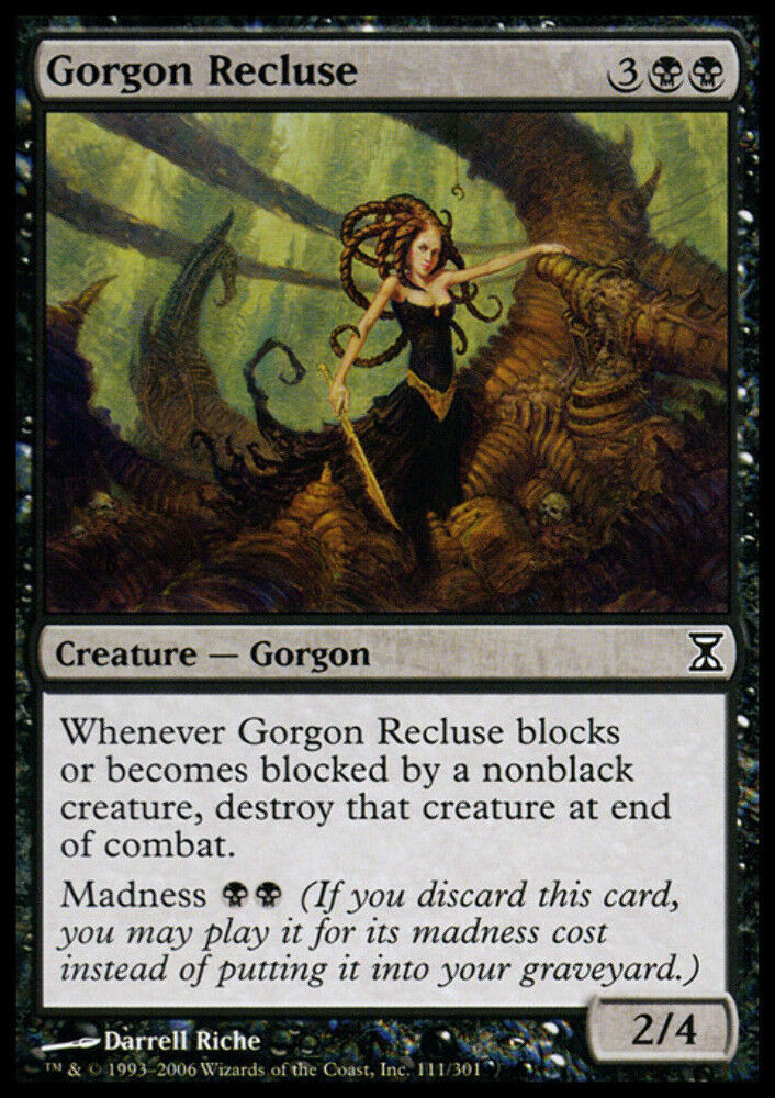 Gorgon Recluse - Time Spiral - MTG