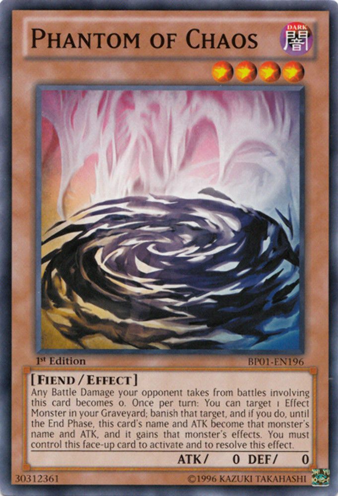Phantom of Chaos - BP01-EN196 - Common - 1st Edition