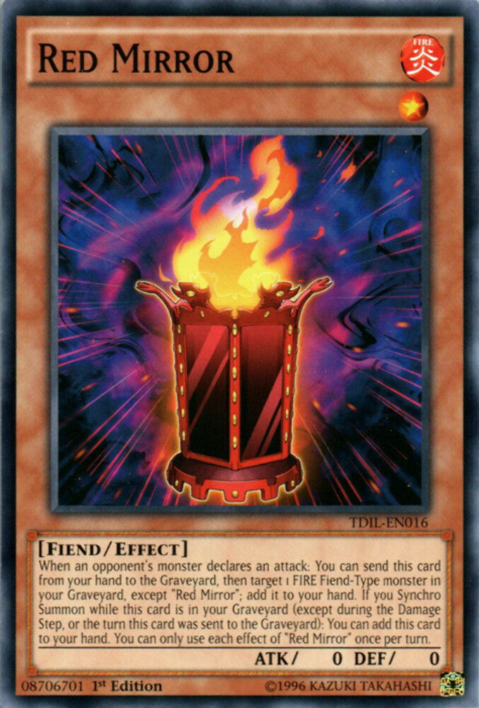 Red Mirror - TDIL-EN016 - Common - 1st Edition - YuGiOh