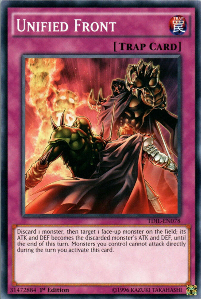 Unified Front - TDIL-EN078 - Common - 1st Edition - YuGiOh