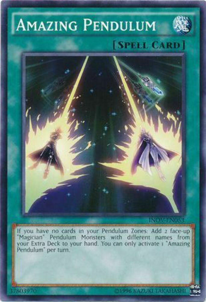 Amazing Pendulum - INOV-EN053 - Common - Unlimited Edition - YuGiOh