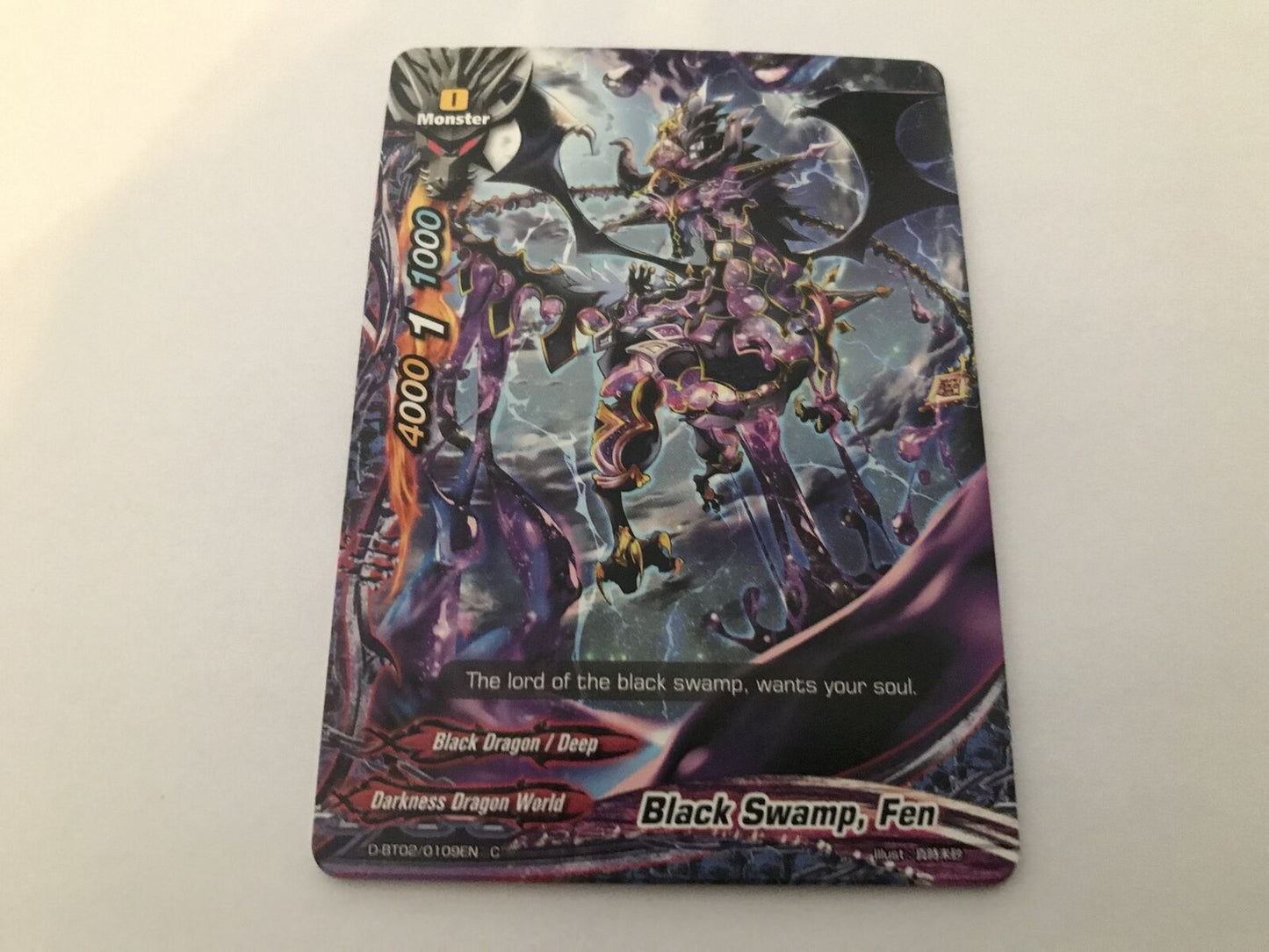 Black Swamp, Fen Common D-BT02/0109EN C Buddyfight