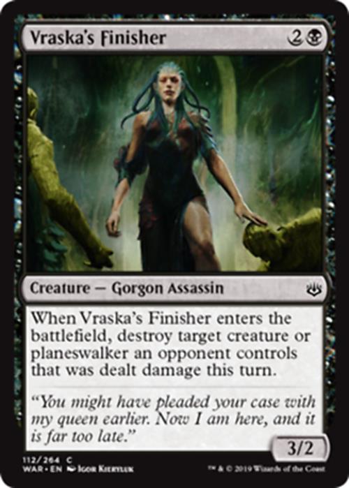 Vraska's Finisher - War of the Spark - MTG
