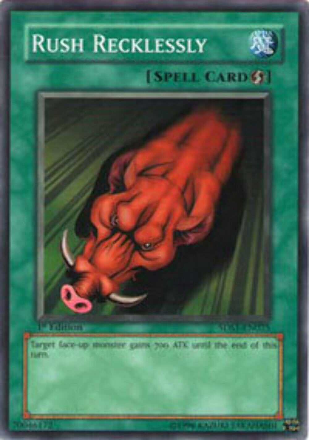 Rush Recklessly - 5DS1-EN025 - Common - 1st Edition - YuGiOh
