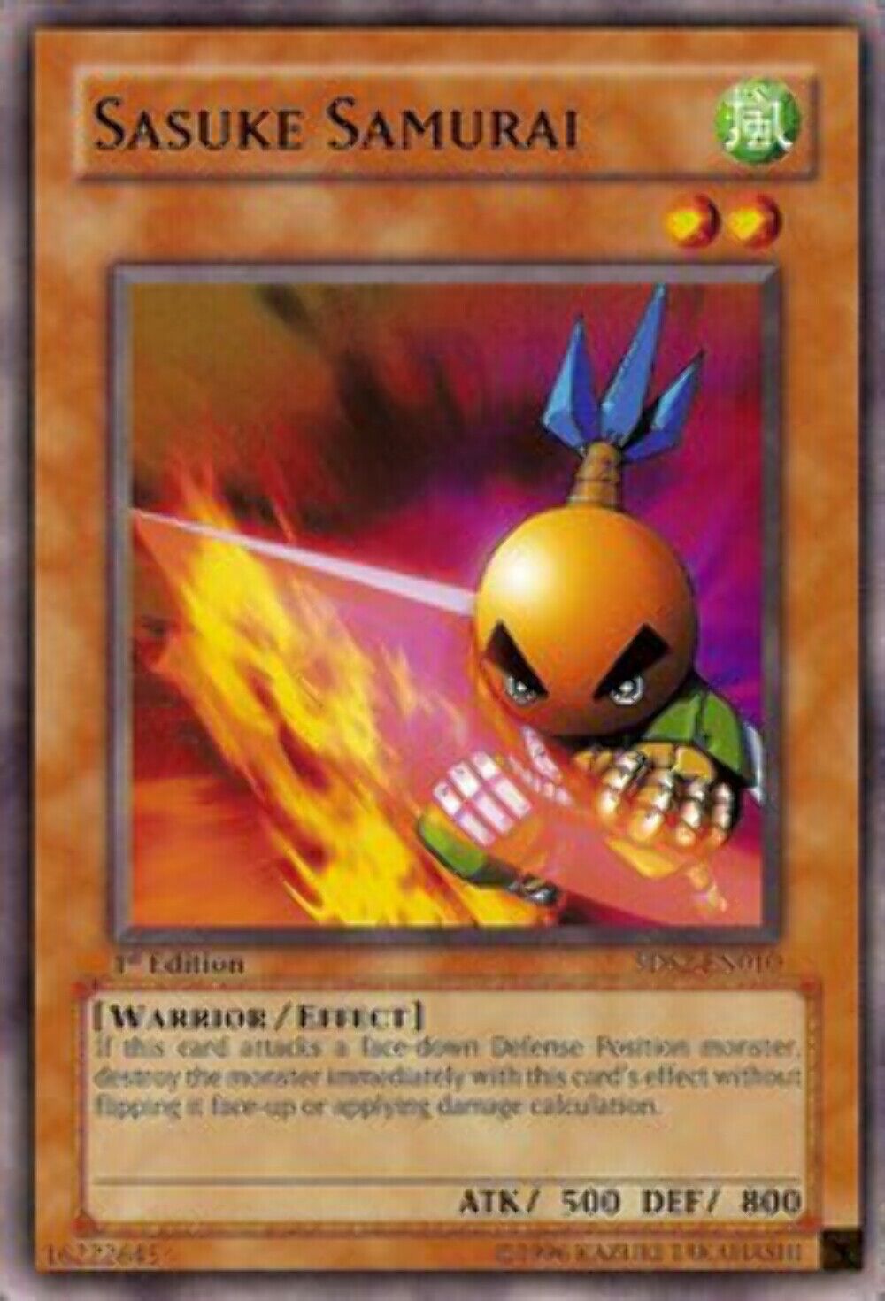 Sasuke Samurai - 5DS2-EN010 - Common - 1st Edition - YuGiOh