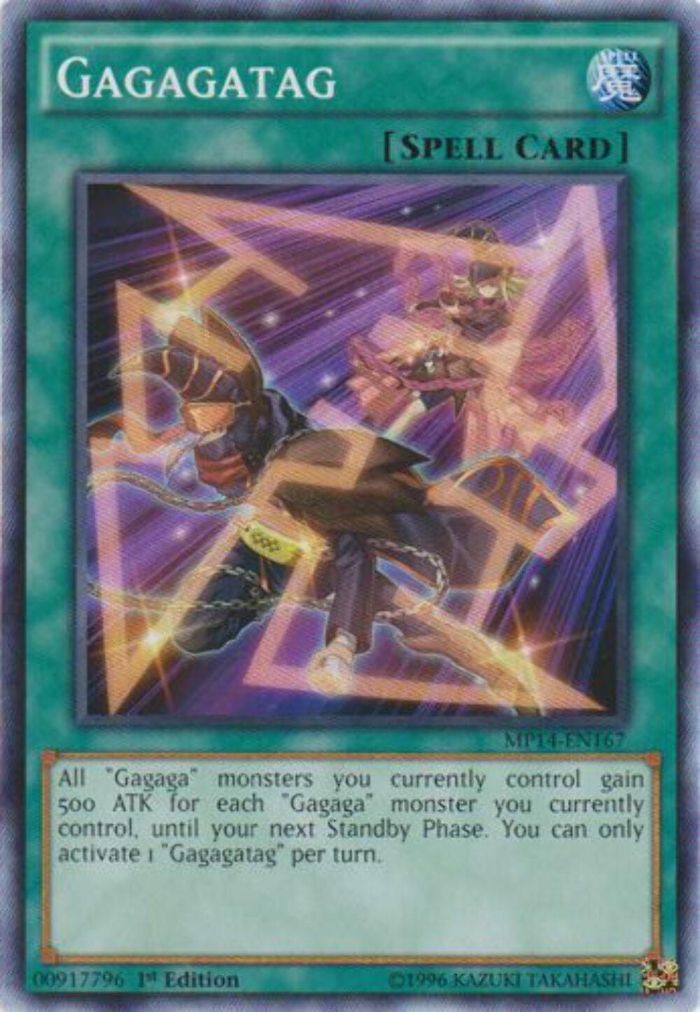 Gagagatag - MP14-EN167 - Common - 1st Edition - YuGiOh
