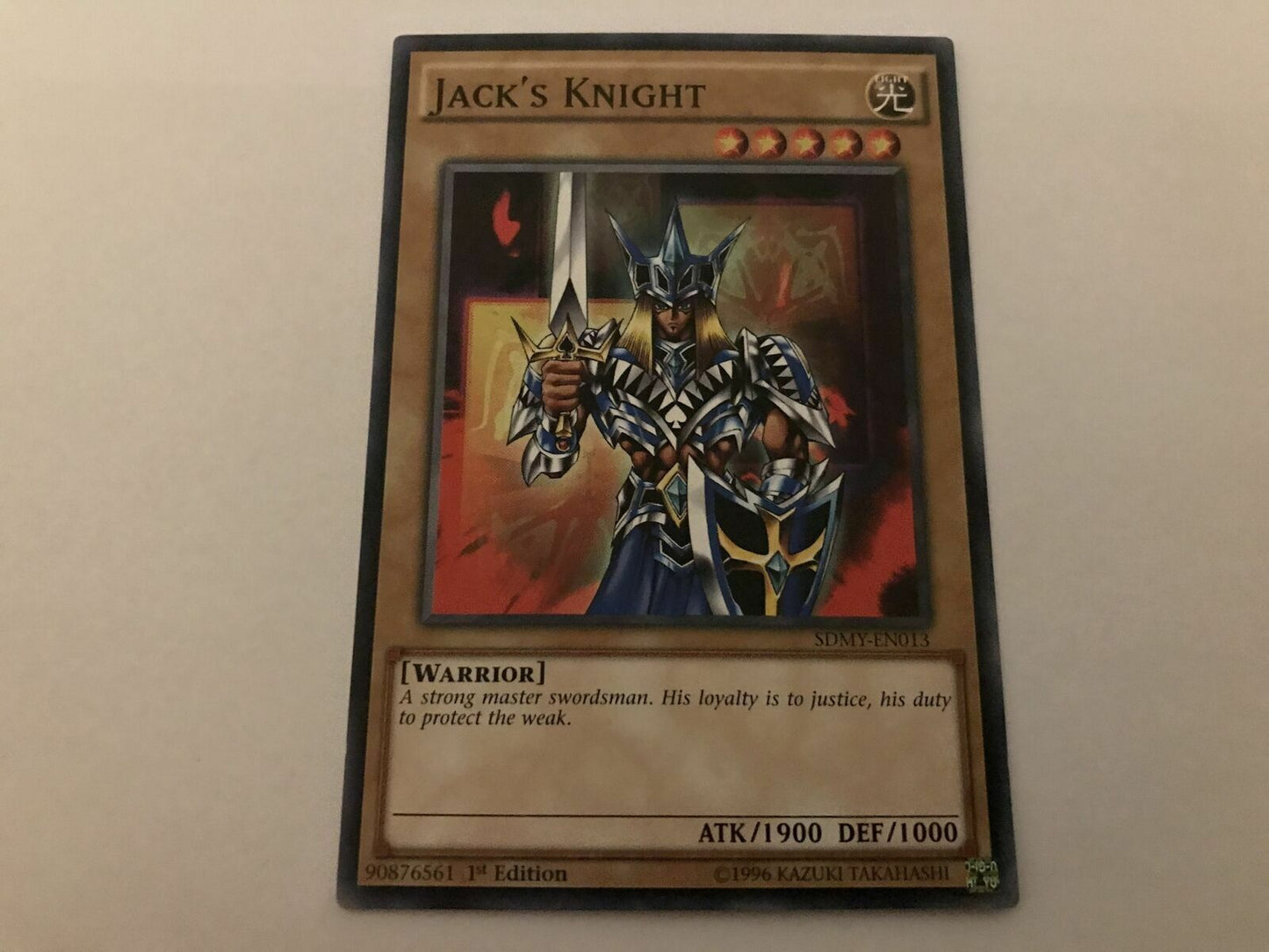 Jack's Knight - SDMY-EN013 - Common - 1st Edition - YuGiOh