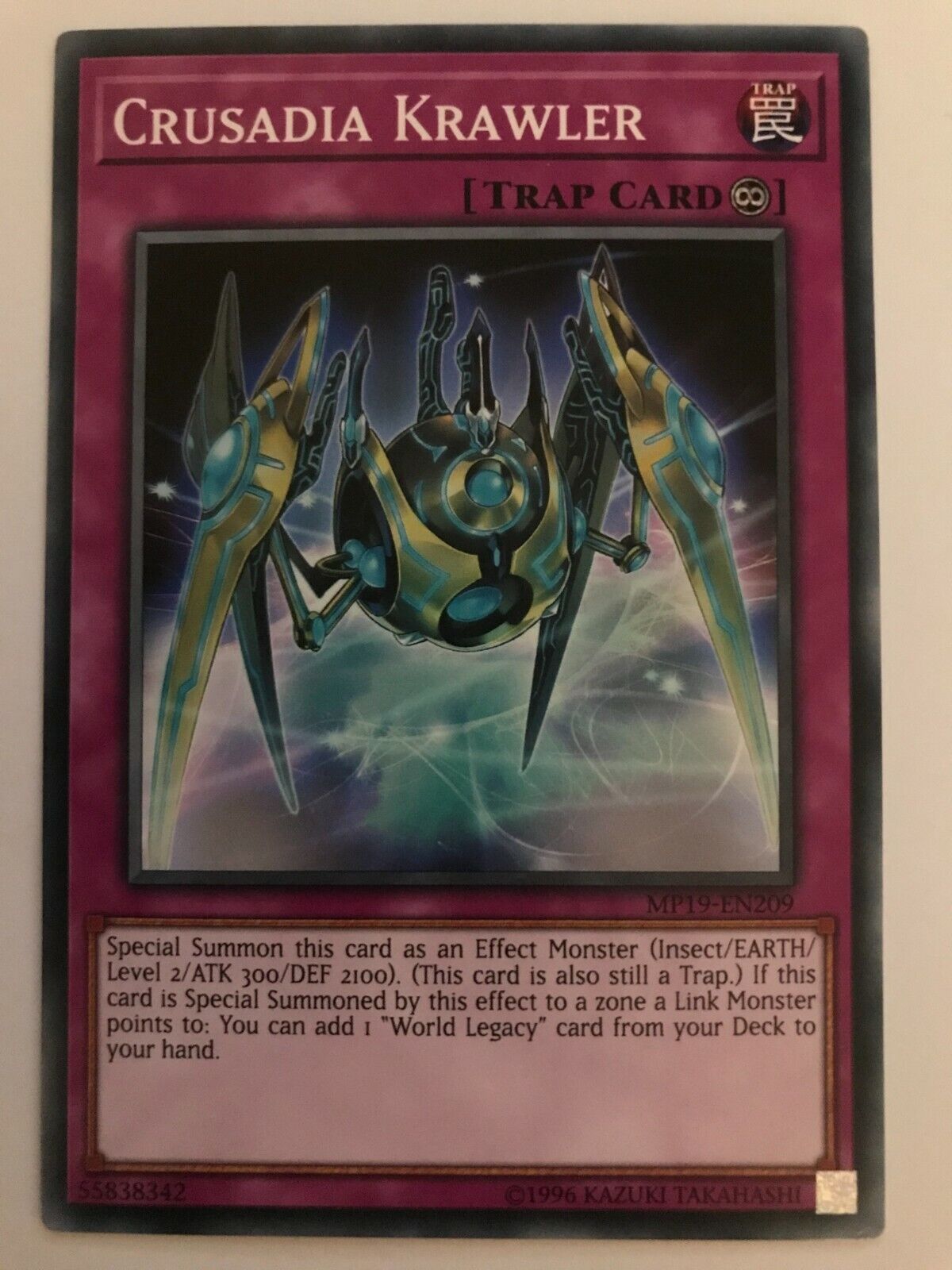 Crusadia Krawler - MP19-EN209 - Common - Unlimited Edition - YuGiOh