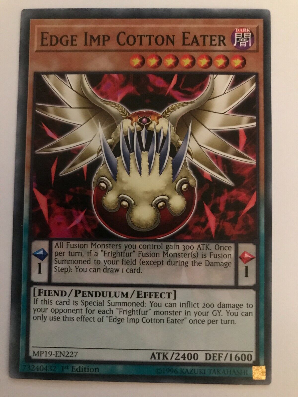 Edge Imp Cotton Eater - MP19-EN227 - Common - 1st Edition - YuGiOh