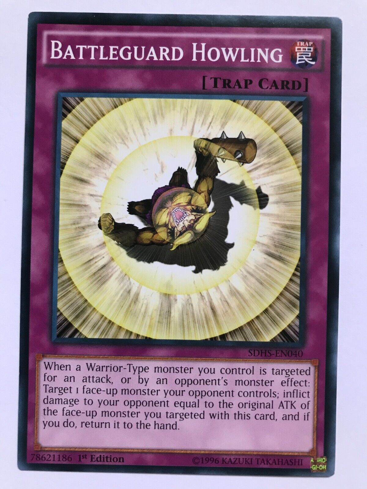 Battleguard Howling - SDHS-EN040 - Common - 1st Edition - YuGiOh