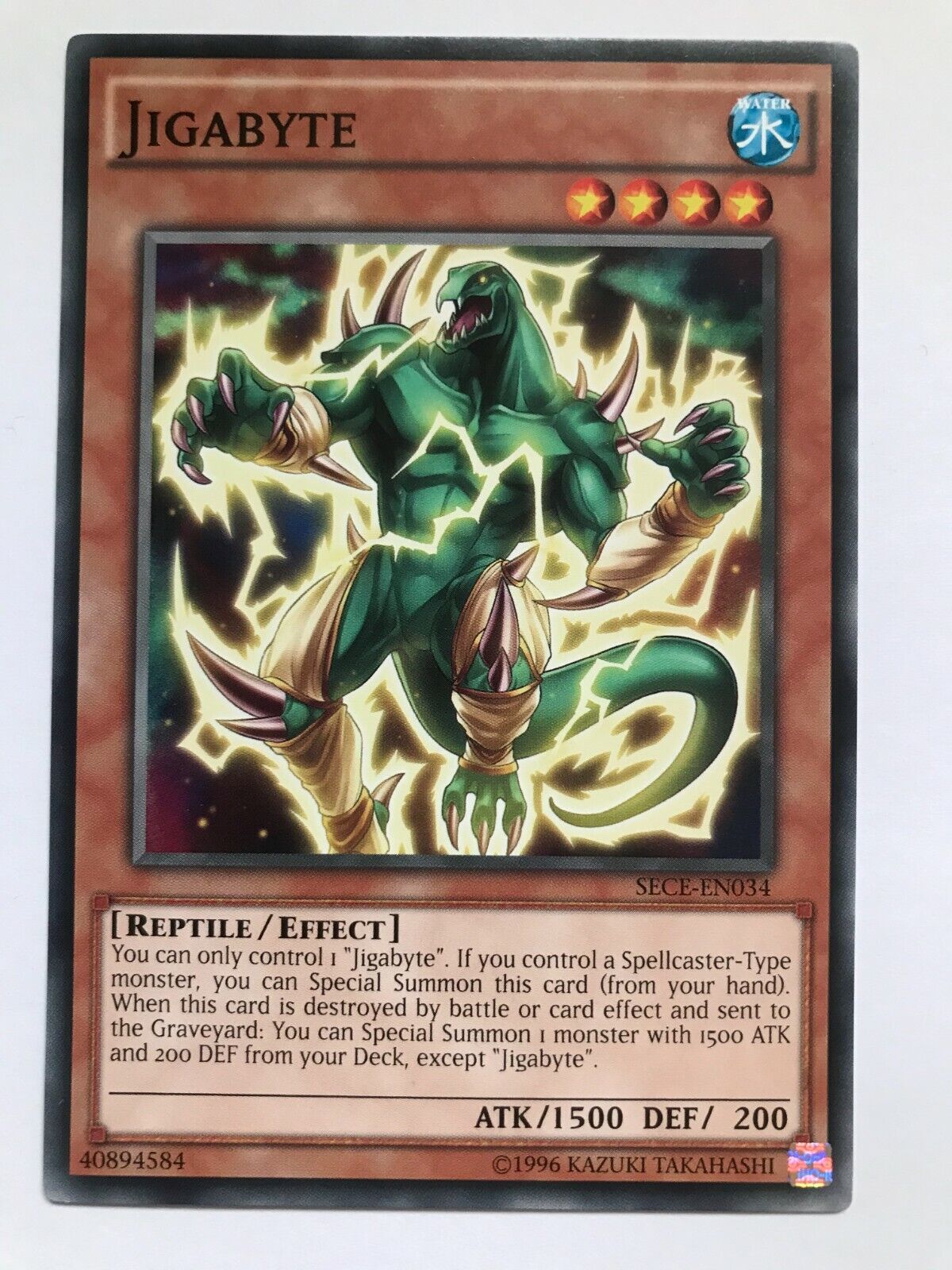 Jigabyte - SECE-EN034 - Common - Unlimited Edition - YuGiOh