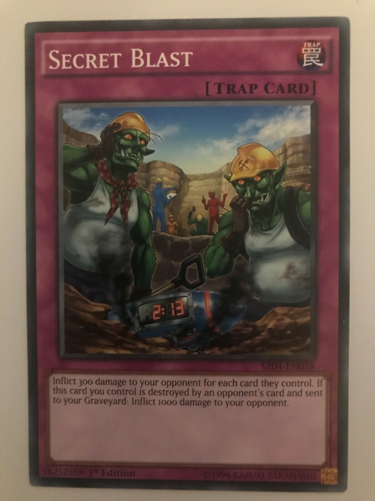 Secret Blast - SR04-EN038 - Common - 1st Edition - YuGiOh