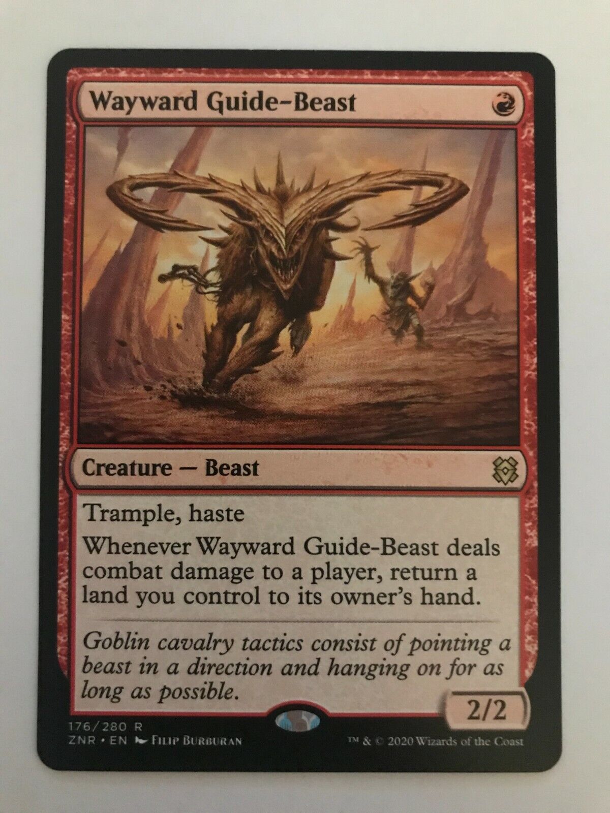 Wayward Guide-Beast - Zendikar Rising - MTG