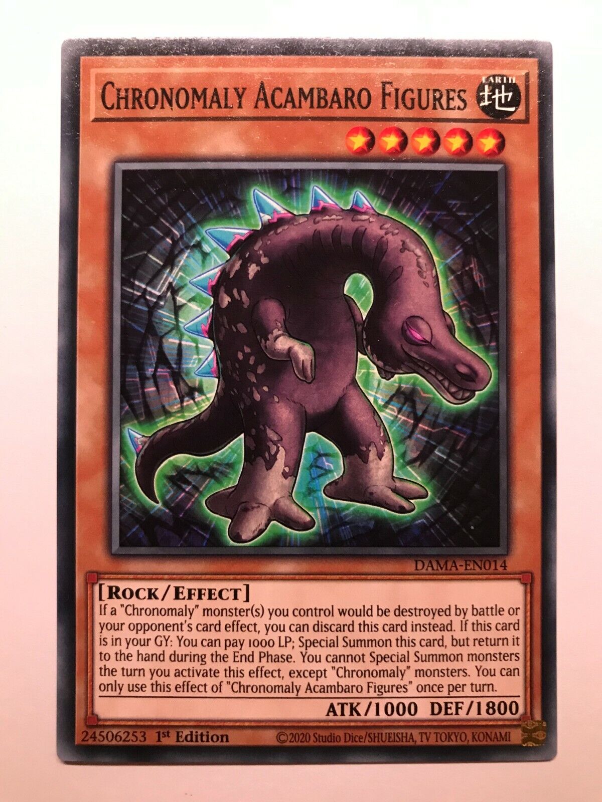 Chronomaly Acambaro Figures - DAMA-EN014 - Common - 1st Edition - YuGiOh
