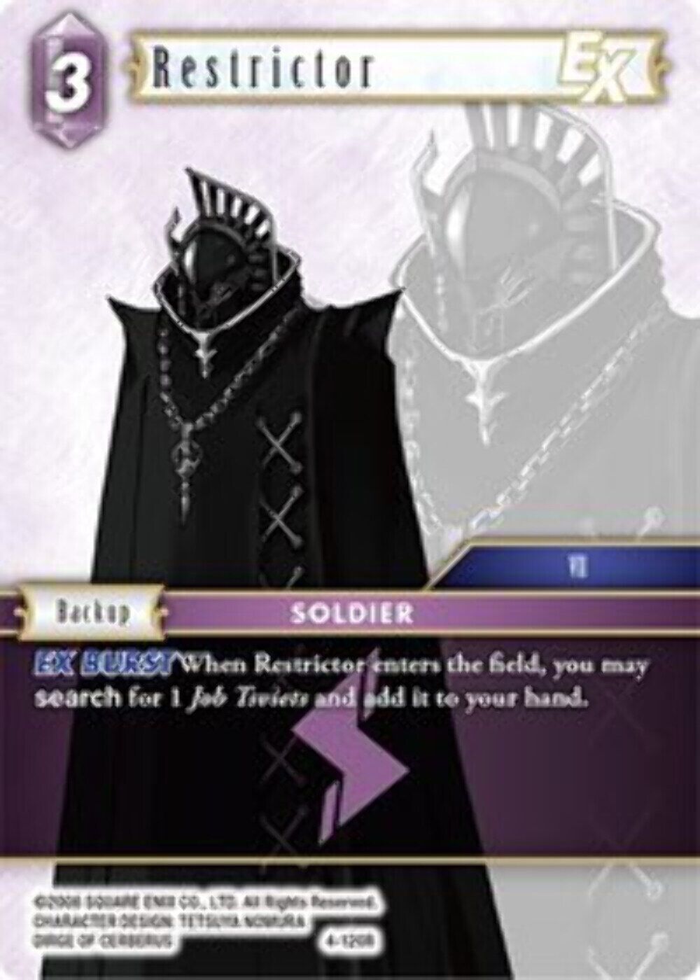 Restrictor EX - 4-120R OPUS 4 Final Fantasy TCG