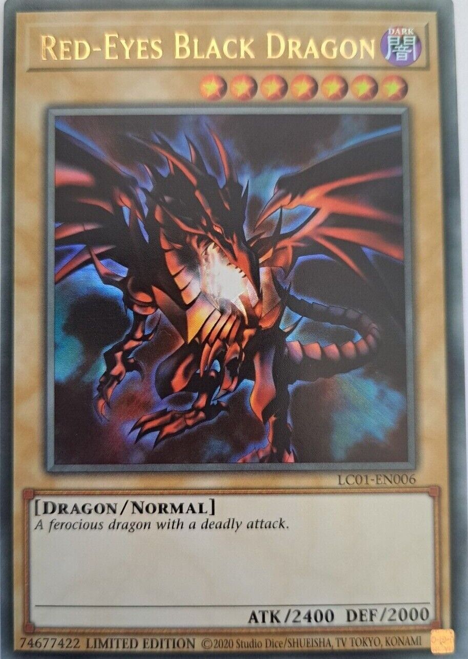 Yu-Gi-Oh! 25th Quarter Century Rare's & Limited Editions LC01-EN001 -LC01-EN006