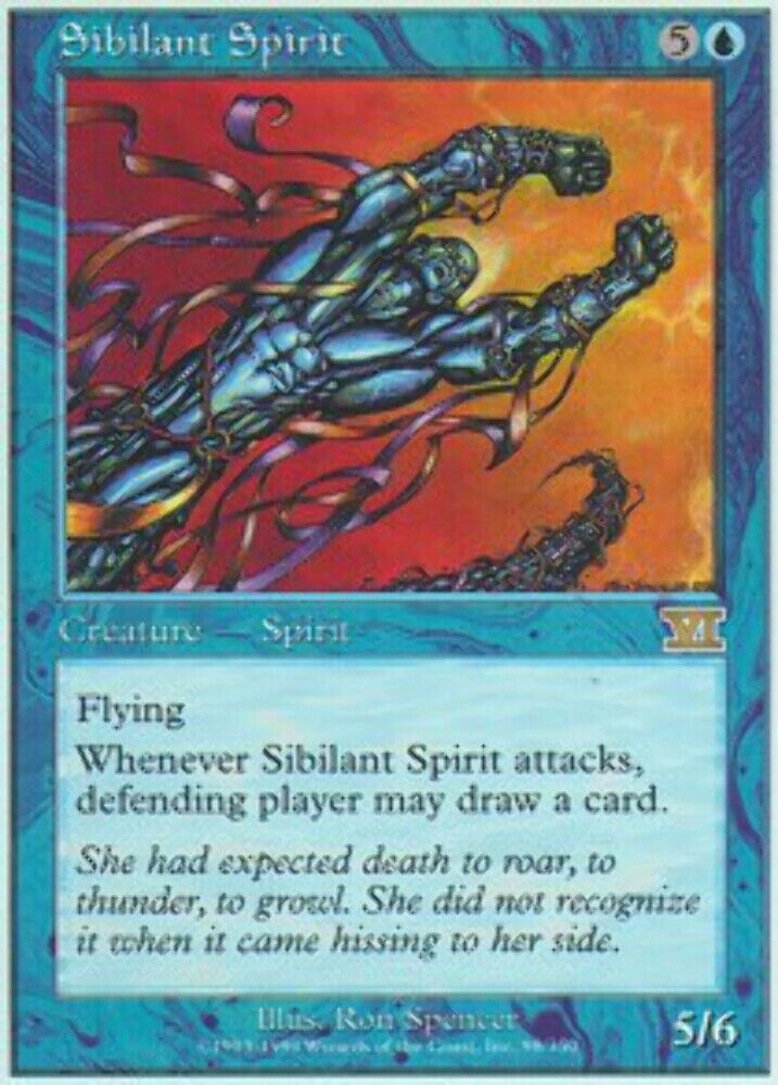 Sibilant Spirit 6th Edition - MTG