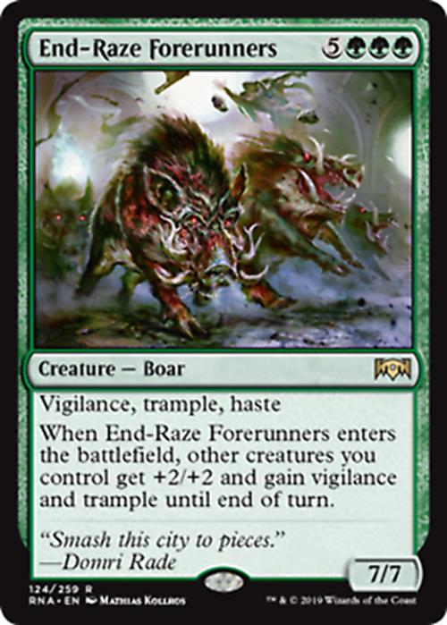 End-Raze Forerunners Ravnica Allegiance - MTG