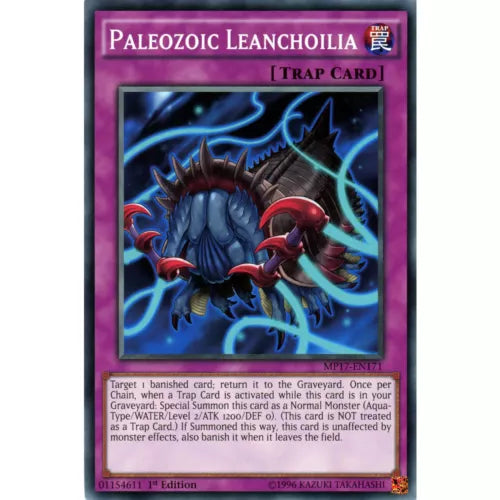 Paleozoic Leanchoilia - MP17-EN171 - Common - 1st Edition - YuGiOh