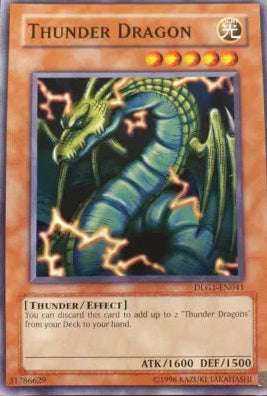 Thunder Dragon - DLG1-EN041 - Common - Unlimited Edition - YuGiOh