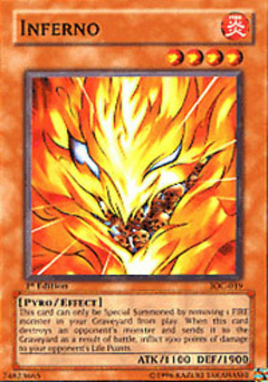 Inferno - IOC-019 - Common - 1st Edition - YuGiOh