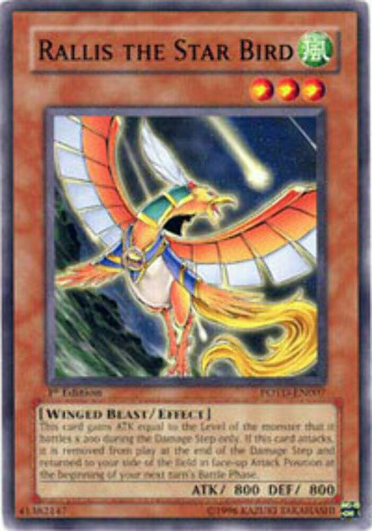 Rallis the Star Bird - POTD-EN007 - Common - Unlimited Edition - YuGiOh
