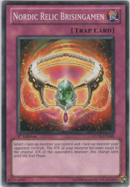 Nordic Relic Brisingamen - STOR-EN068 - Common - 1st Edition - YuGiOh
