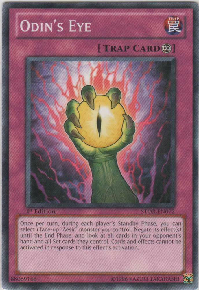 Odin's Eye - STOR-EN072 - Common - 1st Edition - YuGiOh
