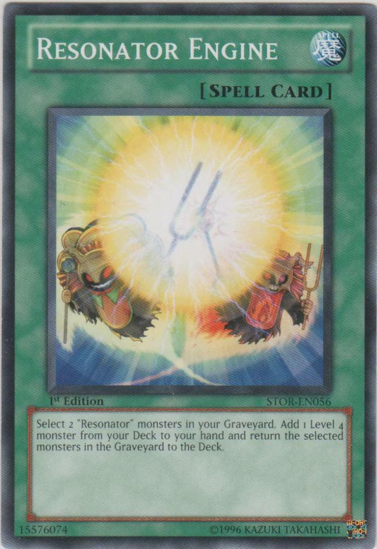 Resonator Engine - STOR-EN056 - Common - 1st Edition - YuGiOh