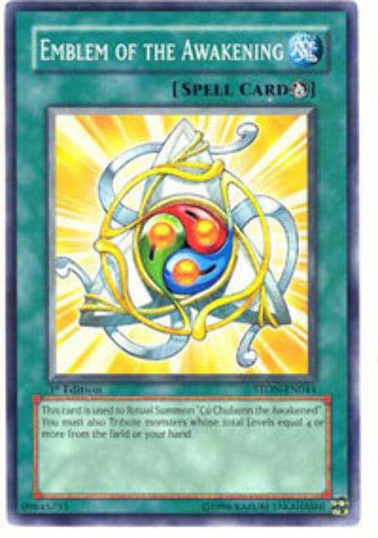 Emblem of the Awakening - STON-EN044 - Common - Unlimited Edition - YuGiOh