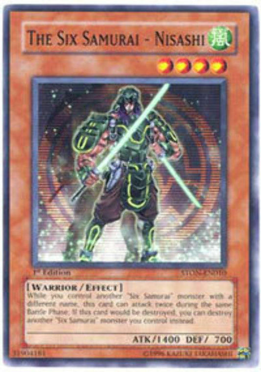 The Six Samurai - Nisashi - STON-EN010 - Common - 1st Edition - YuGiOh