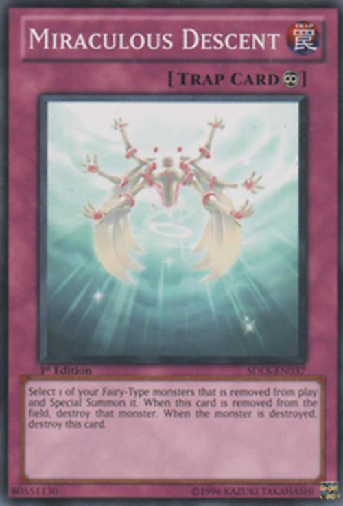 Miraculous Descent - SDLS-EN037 - Common - 1st Edition - YuGiOh