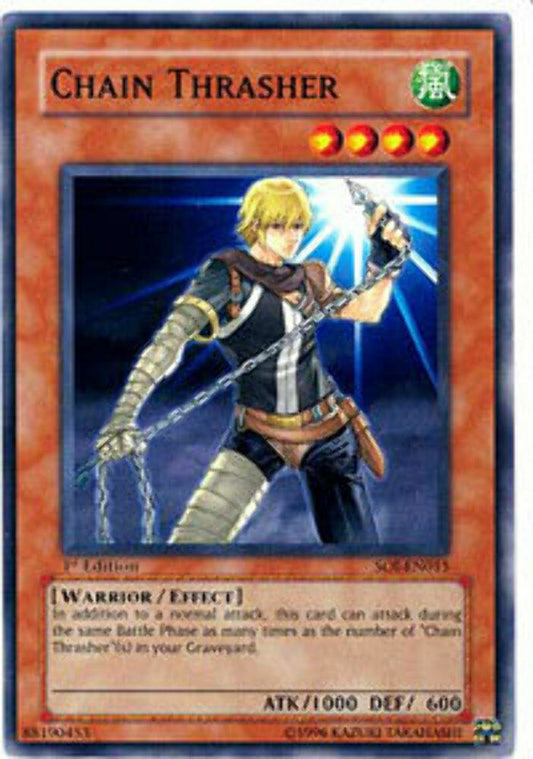 Chain Thrasher - SOI-EN015 - Common - 1st Edition - YuGiOh