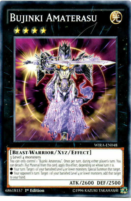 Bujinki Amaterasu - WIRA-EN048 - Common - 1st Edition - YuGiOh