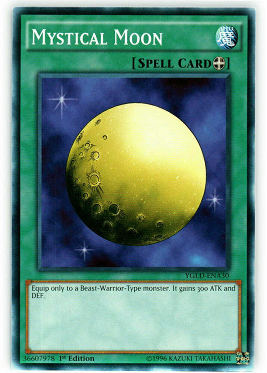 Mystical Moon - YGLD-ENA30 - Common - 1st Edition - YuGiOh
