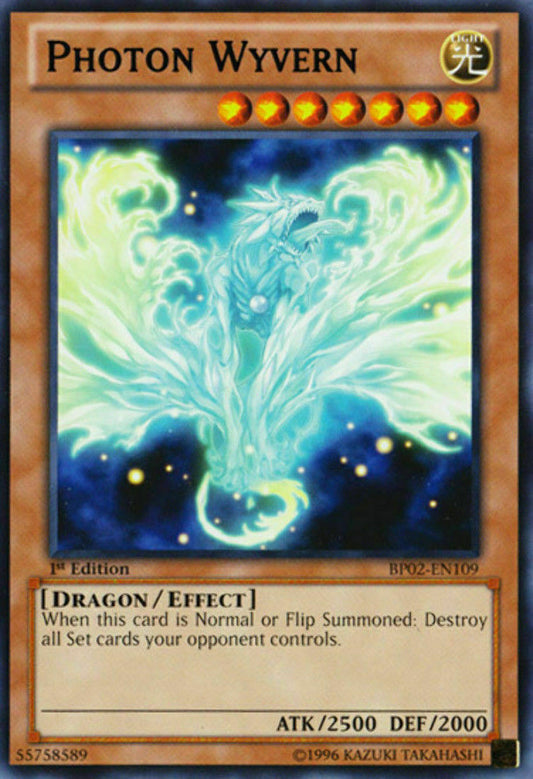 Photon Wyvern - BP02-EN109 - Rare - 1st Edtion YuGiOh