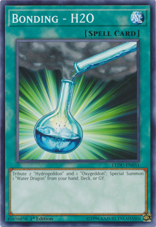 Bonding - H2O - LEDU-EN051 - Common - 1st Edition - YuGiOh