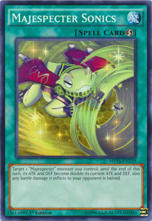 Majespecter Sonics - MP16-EN219 - Common - 1st Edition - YuGiOh