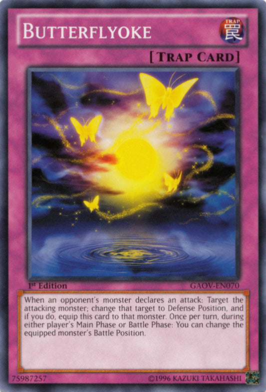 Butterflyoke - GAOV-EN070 - Common - 1st Edition - YuGiOh