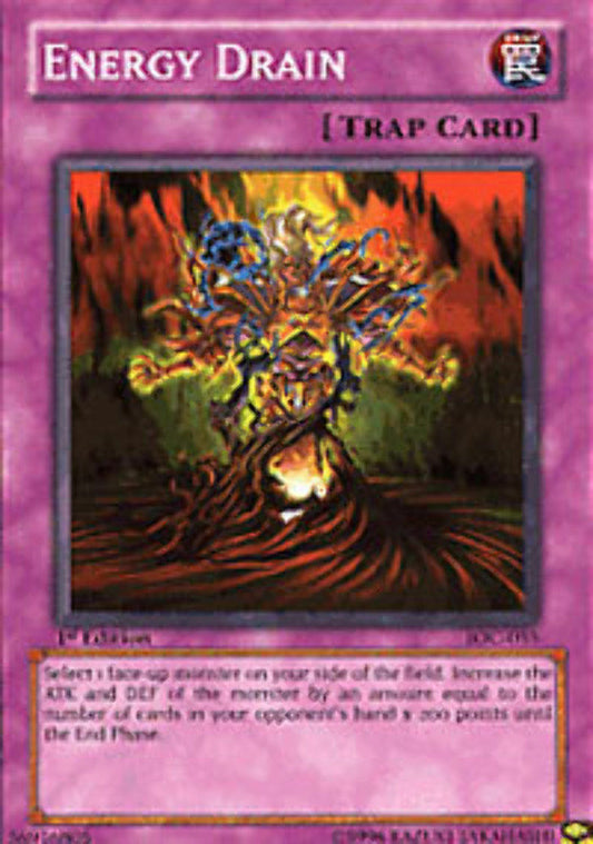 Energy Drain - IOC-055 - Common - 1st Edition - YuGiOh