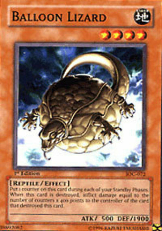 Balloon Lizard - IOC-072 - Common - 1st Edition - YuGiOh