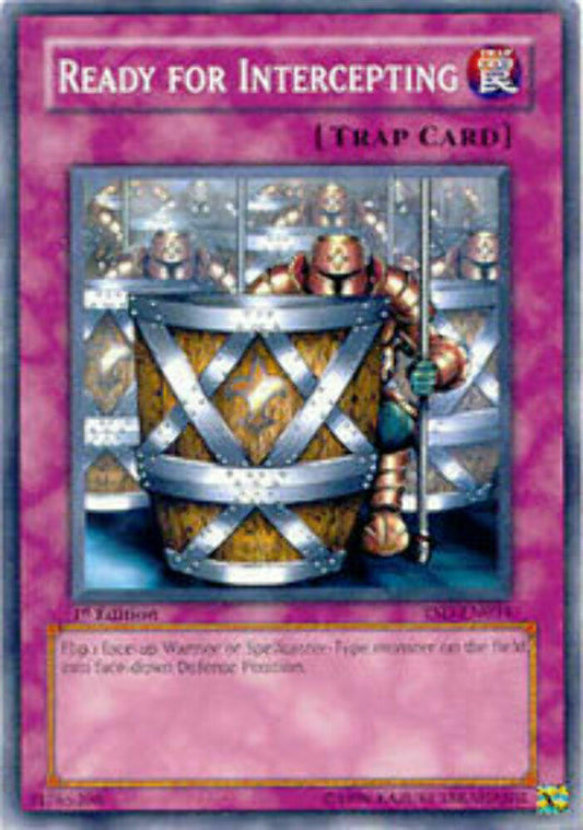 Ready for Intercepting - YSD-EN034 - Common - Unlimited Edition - YuGiOh