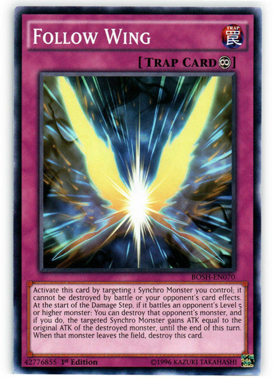 Follow Wing - BOSH-EN070 - Common - 1st Edition - YuGiOh