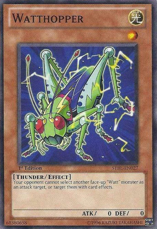 Watthopper - STBL-EN027 - Common - 1st Edition - YuGiOh