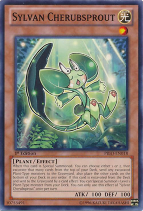 Sylvan Cherubsprout - PRIO-EN018 - Common - Unlimited Edition - YuGiOh