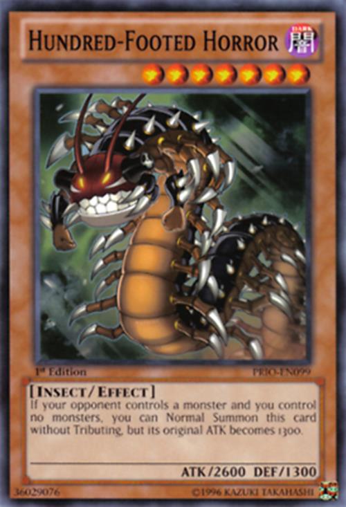 Hundred-Footed Horror - PRIO-EN099 - Common - Unlimited Edition - YuGiOh
